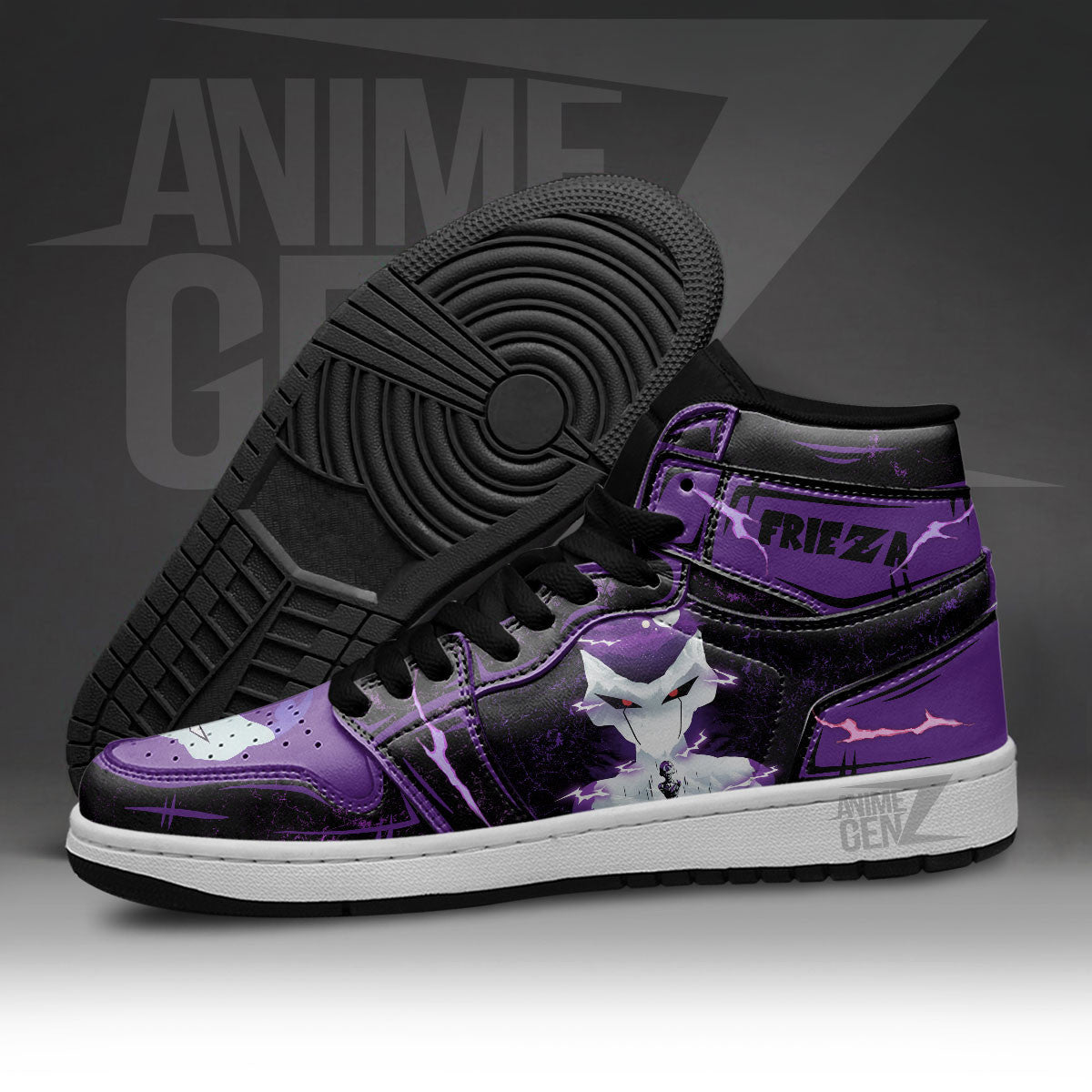 Dragon Ball Feieza JD Sneakers Custom Anime Shoes