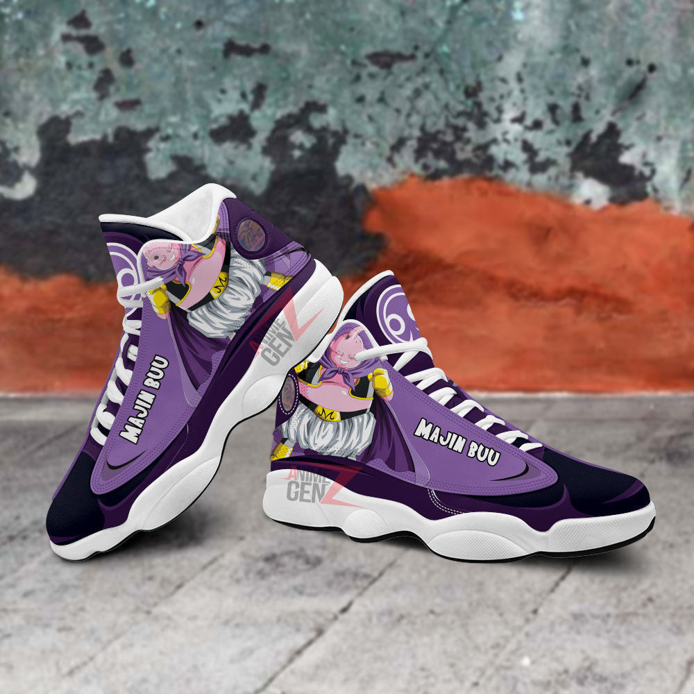 Dragon Ball Majin buu Air Jordan 13 Sneakers Custom Anime Shoes