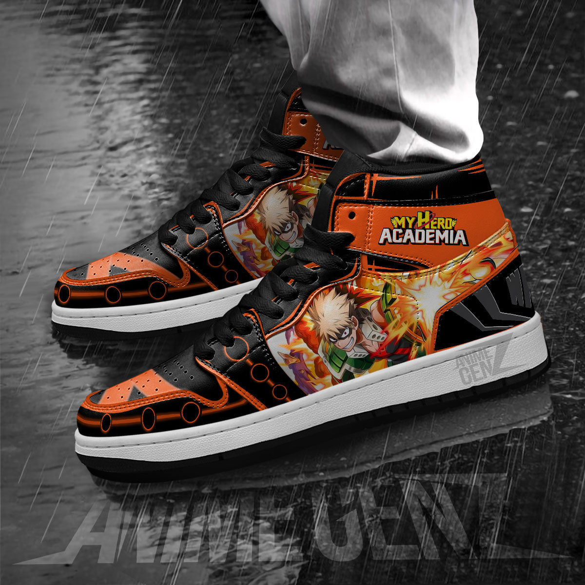 Musketeers Katsuki JD Sneakers Custom Anime My Hero Academia Shoes