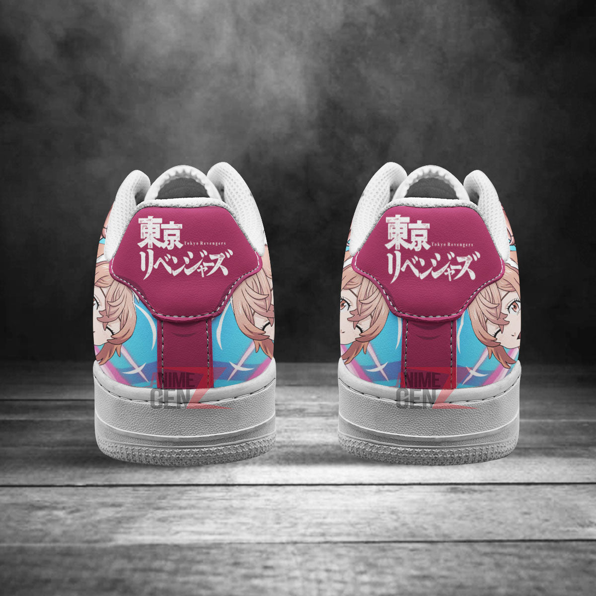 Tokyo Revengers Hinata Tachibana Air Sneakers Custom Anime Shoes