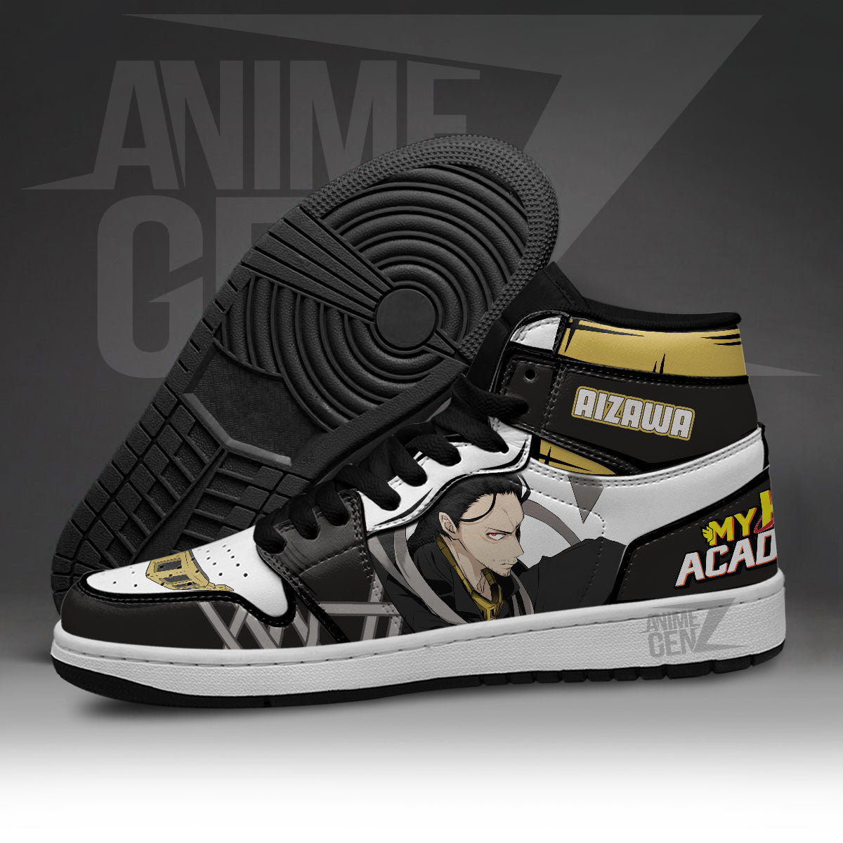 Shota Aizawa JD Sneakers Custom Anime My Hero Academia Shoes