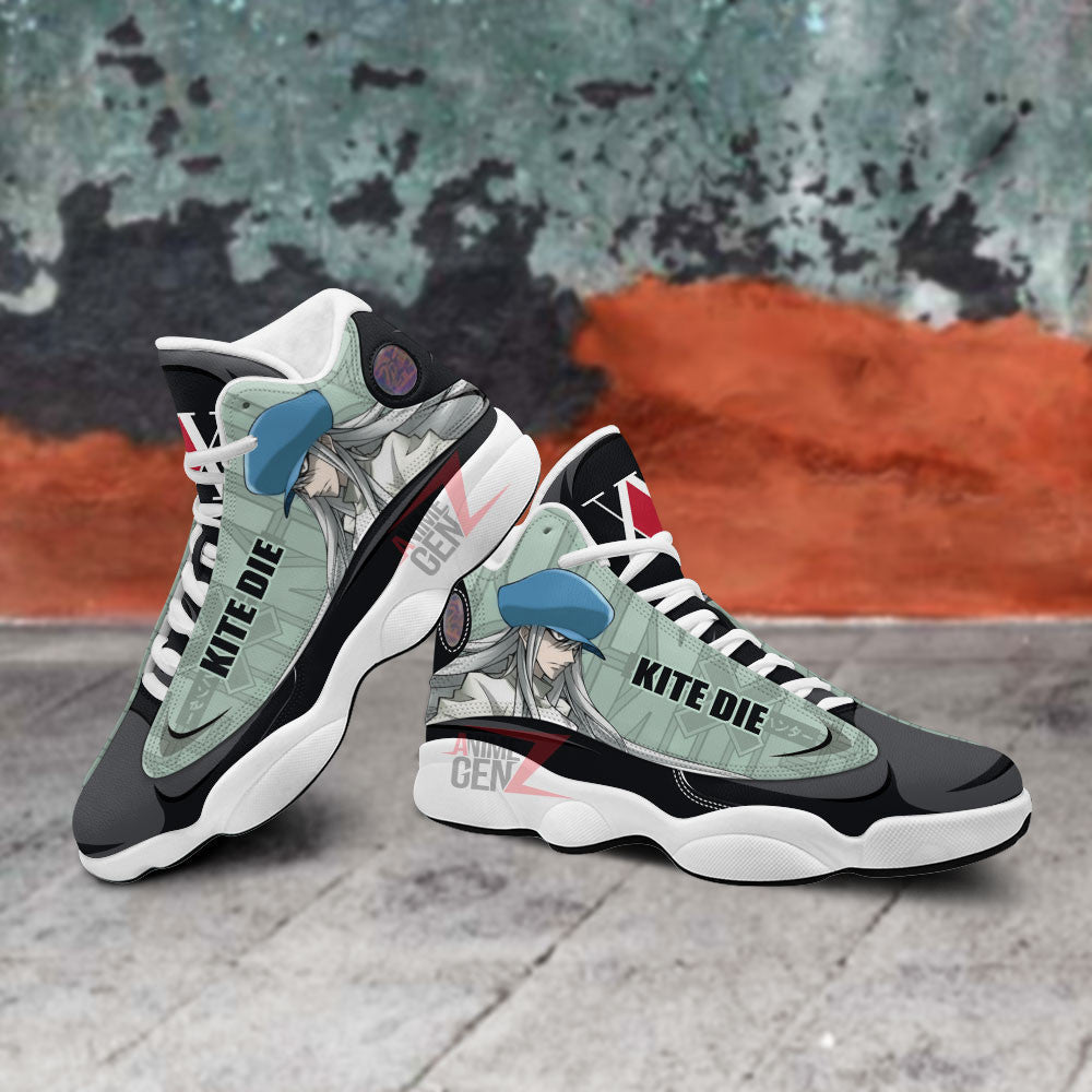 Hunter x Hunter Kite Die Air Jordan 13 Sneakers Custom Anime Shoes