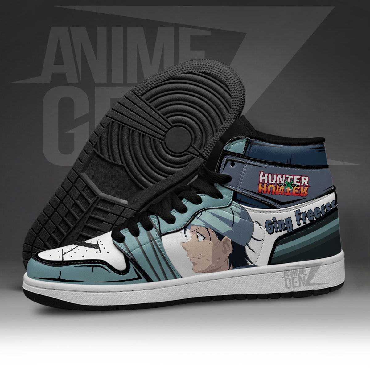 Hunter x Hunter Ging Freecss JD Sneakers Custom Anime Shoes