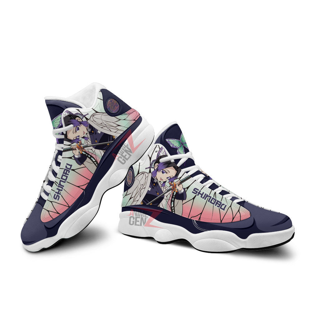Demon Slayer JD13 Sneakers Kochou Shinobu Custom Anime Shoes