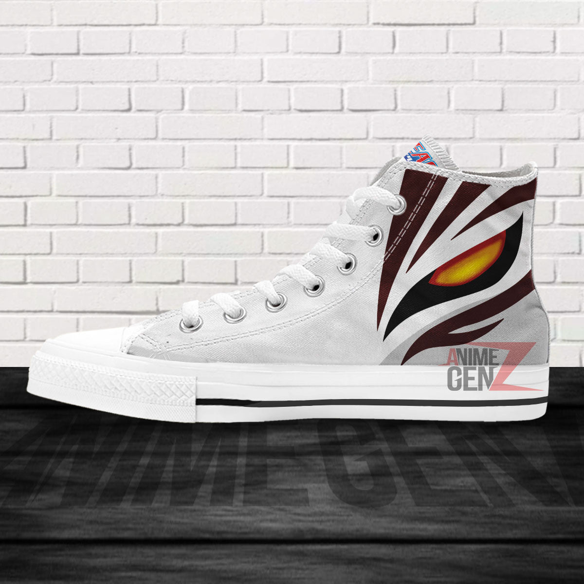 Bleach Ichigo Hollow Mask High Top Shoes Custom Anime Sneakers