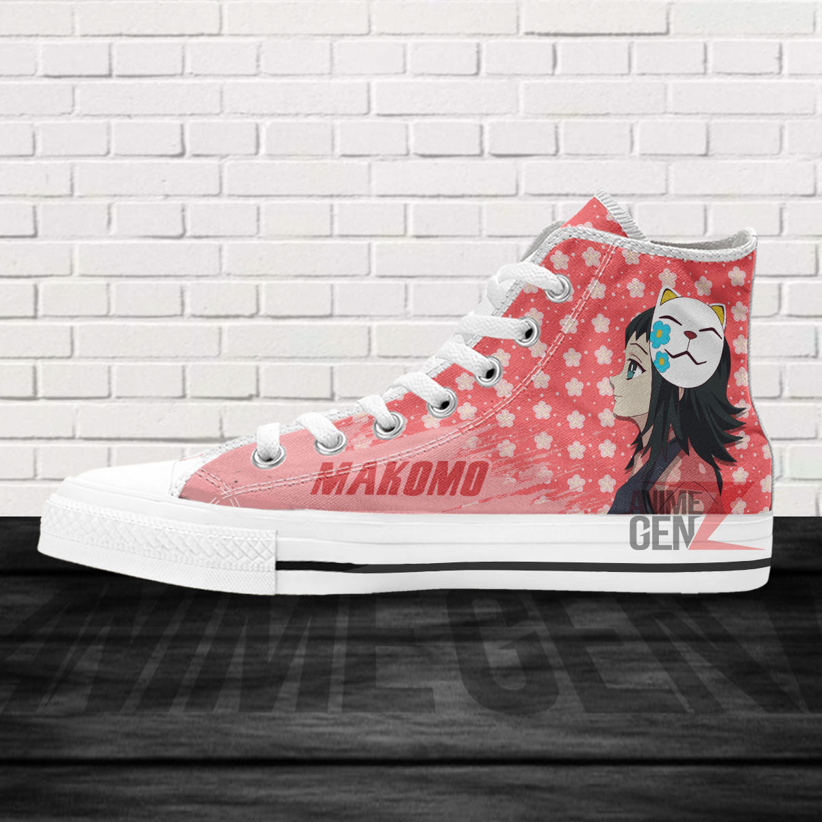 Demon Slayer Makomo High Top Shoes Custom Anime Shoes