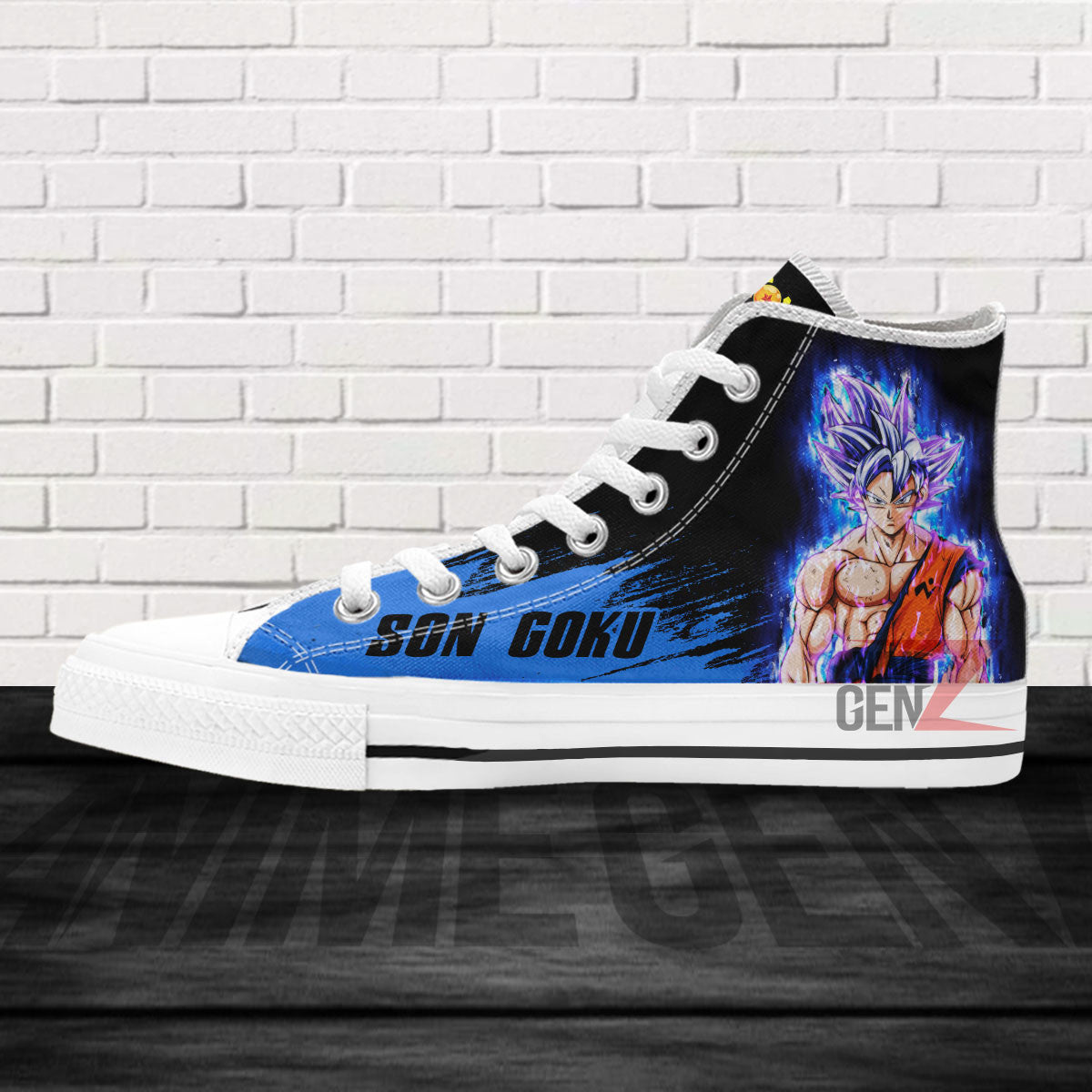 Dragon Ball Goku Ultra Instinct Top Shoes Custom Anime Sneakers