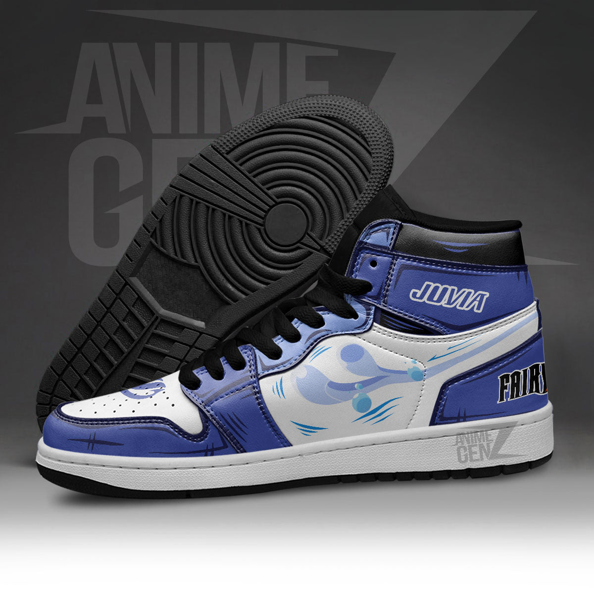 JD Sneakers Fairy Tail Juvia Custom Anime Shoes