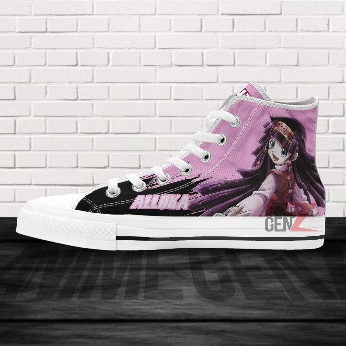 Hunter x Hunter Alluka Zoldyck High Top Shoes Custom Anime Shoes