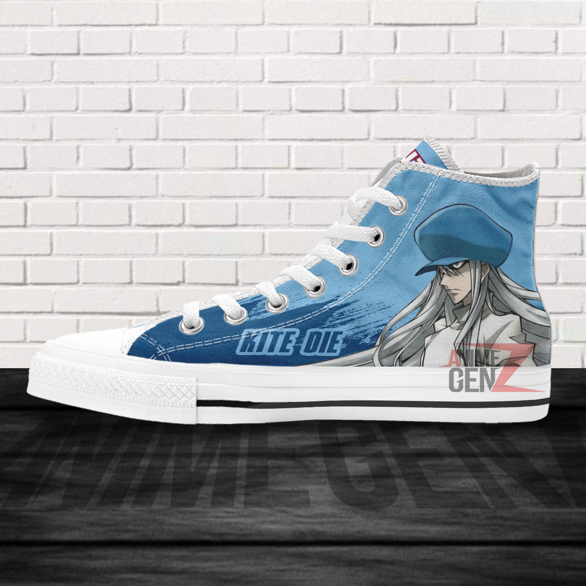 Hunter x Hunter Kite Die High Top Shoes Custom Anime Shoes