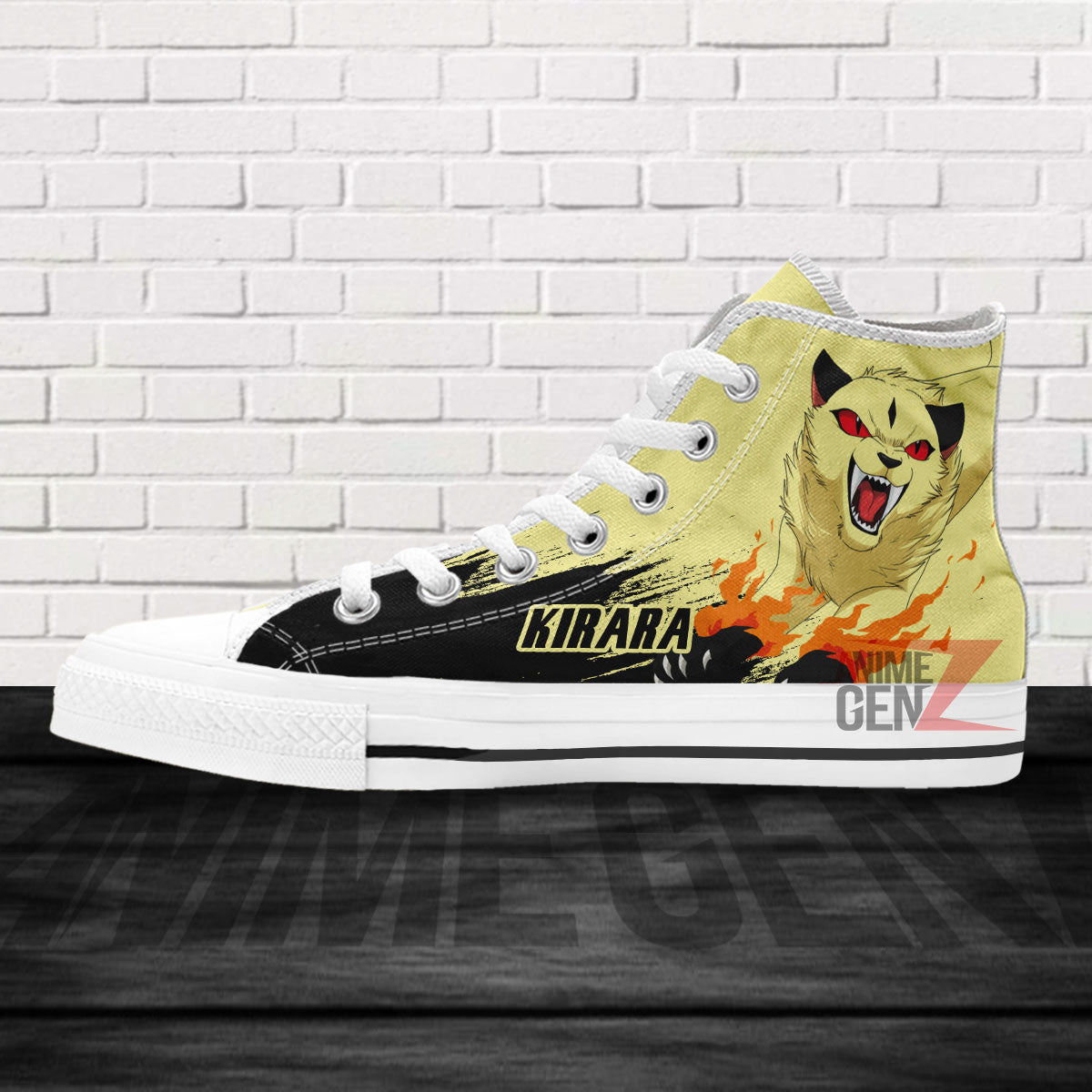 Inuyasha Kirara High Top Shoes Custom Anime Shoes