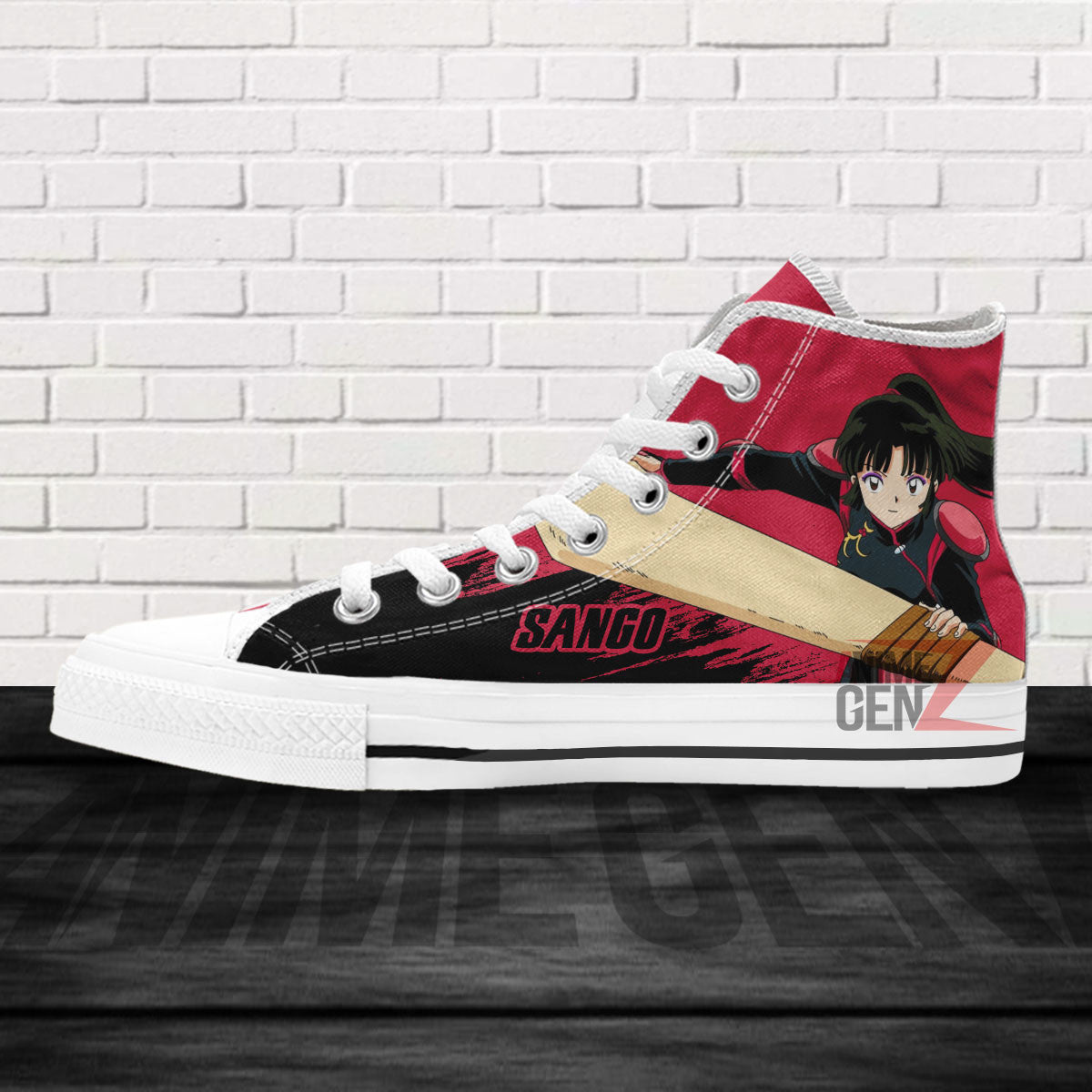 Inuyasha Sango High Top Shoes Custom Anime Shoes