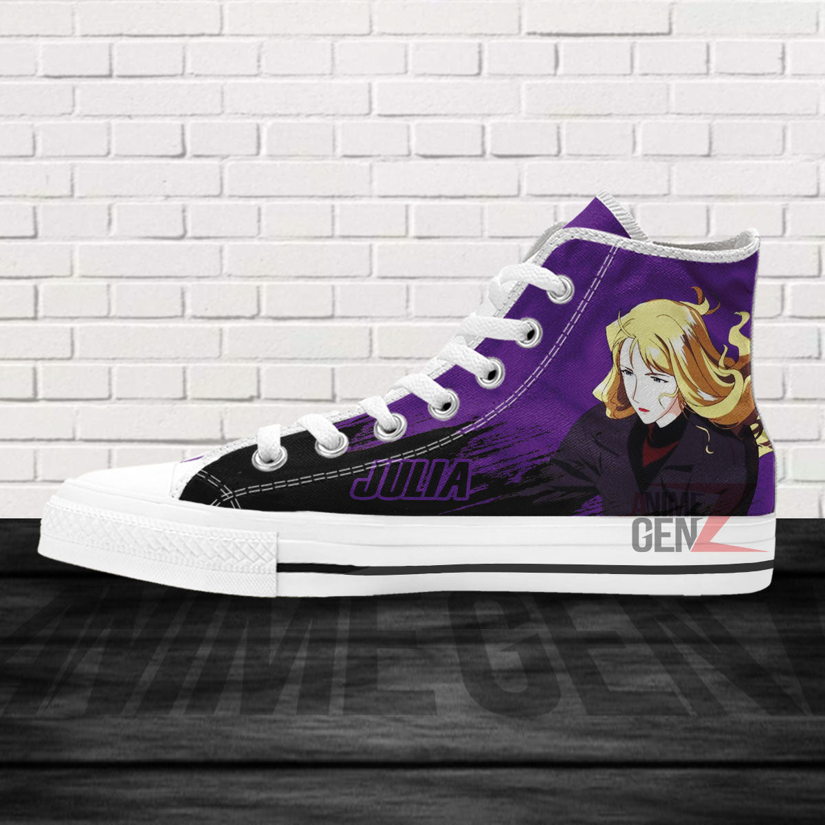 Cowboy Bebop Julia High Top Shoes Custom Anime Sneakers