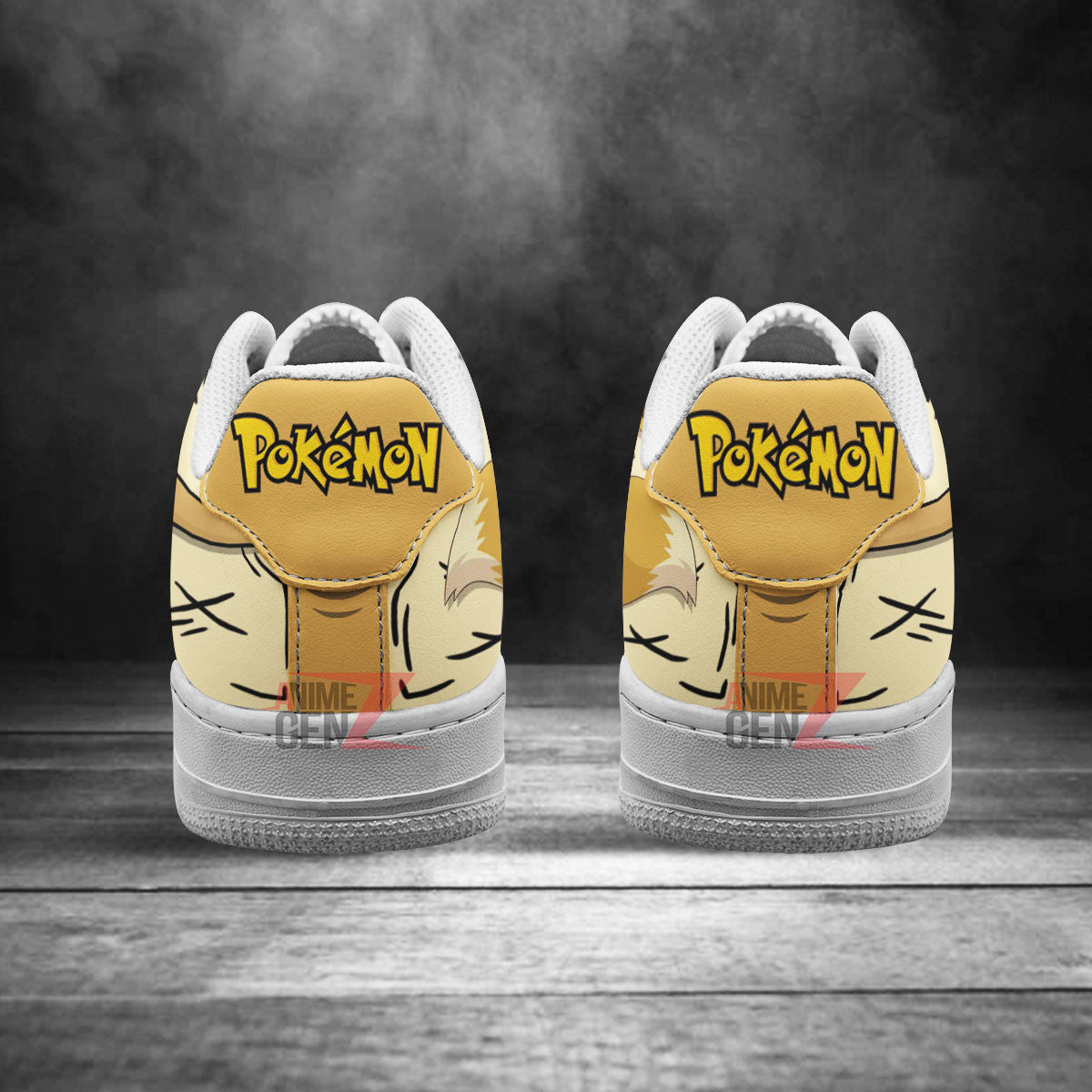 Pokemon Eevee Air Sneakers Custom Anime Shoes