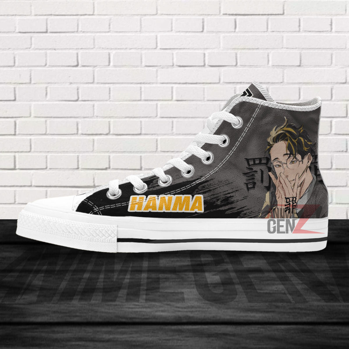 Tokyo Revengers Shuji Hanma High Top Shoes Custom Anime Shoes