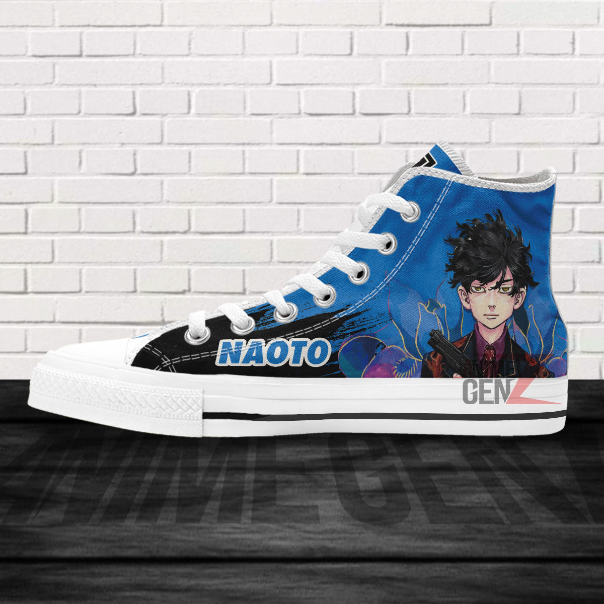 Tokyo Revengers Naoto Tachibana High Top Shoes Custom Anime Shoes