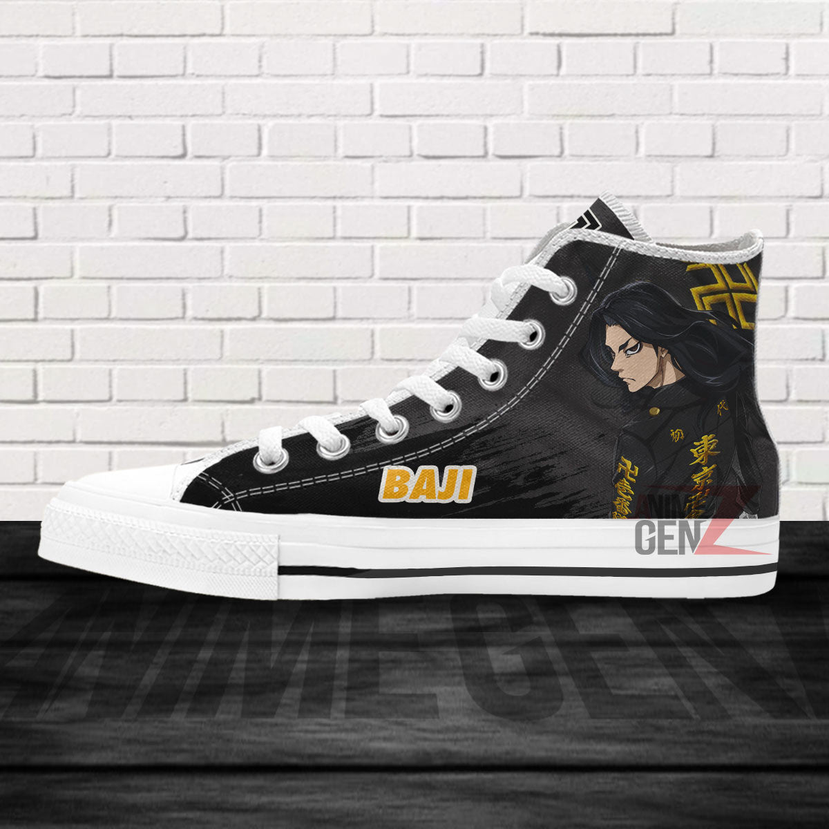 Tokyo Revengers Keisuke Baji High Top Shoes Custom Anime Shoes