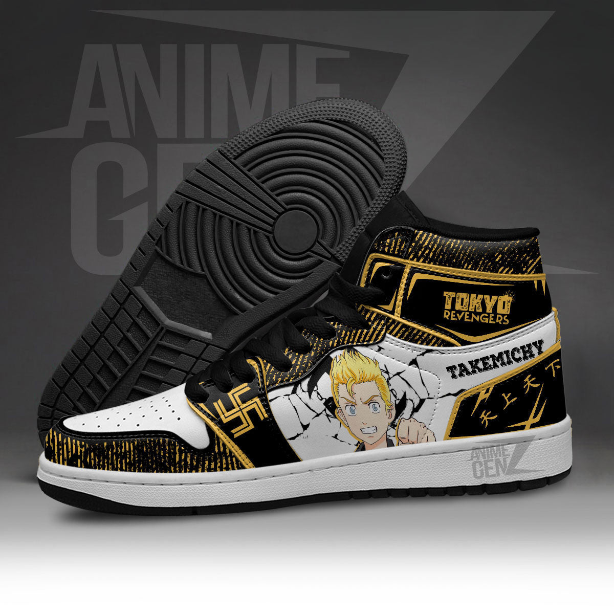 Tokyo Revengers Takemichy JD Sneakers Custom Anime Shoes