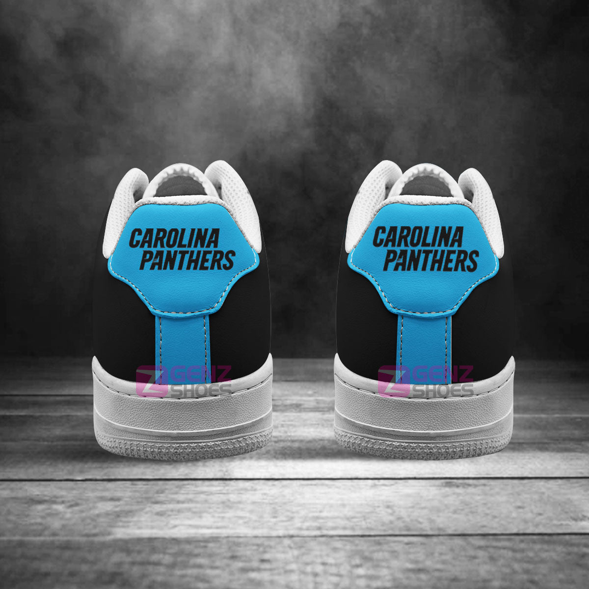 Carolina Panthers Air Sneakers NFL Custom Sports Shoes