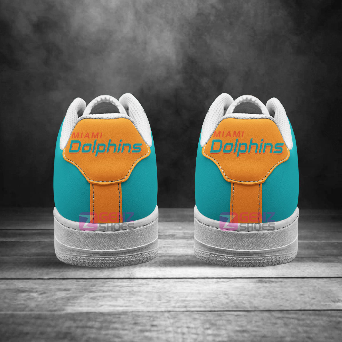 Miami Dolphins Air Sneakers NFL Custom Sports Shoes
