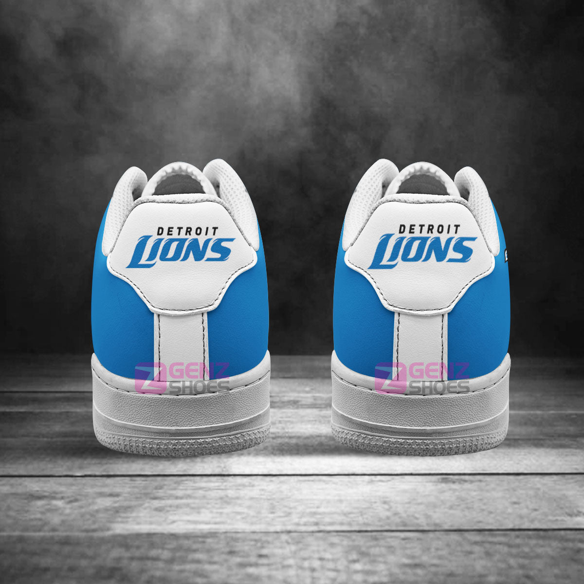 Detroit Lions Air Sneakers NFL Custom Sports Shoes