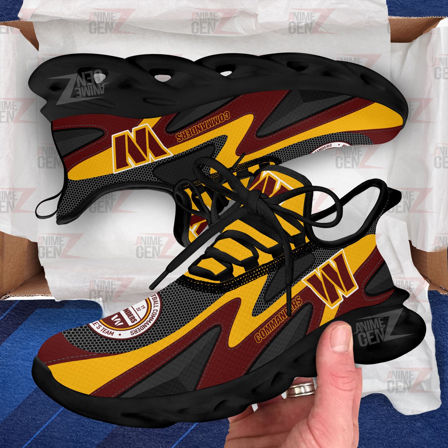 Washington Commanders Clunky Sneakers NFL Custom Sport Shoes