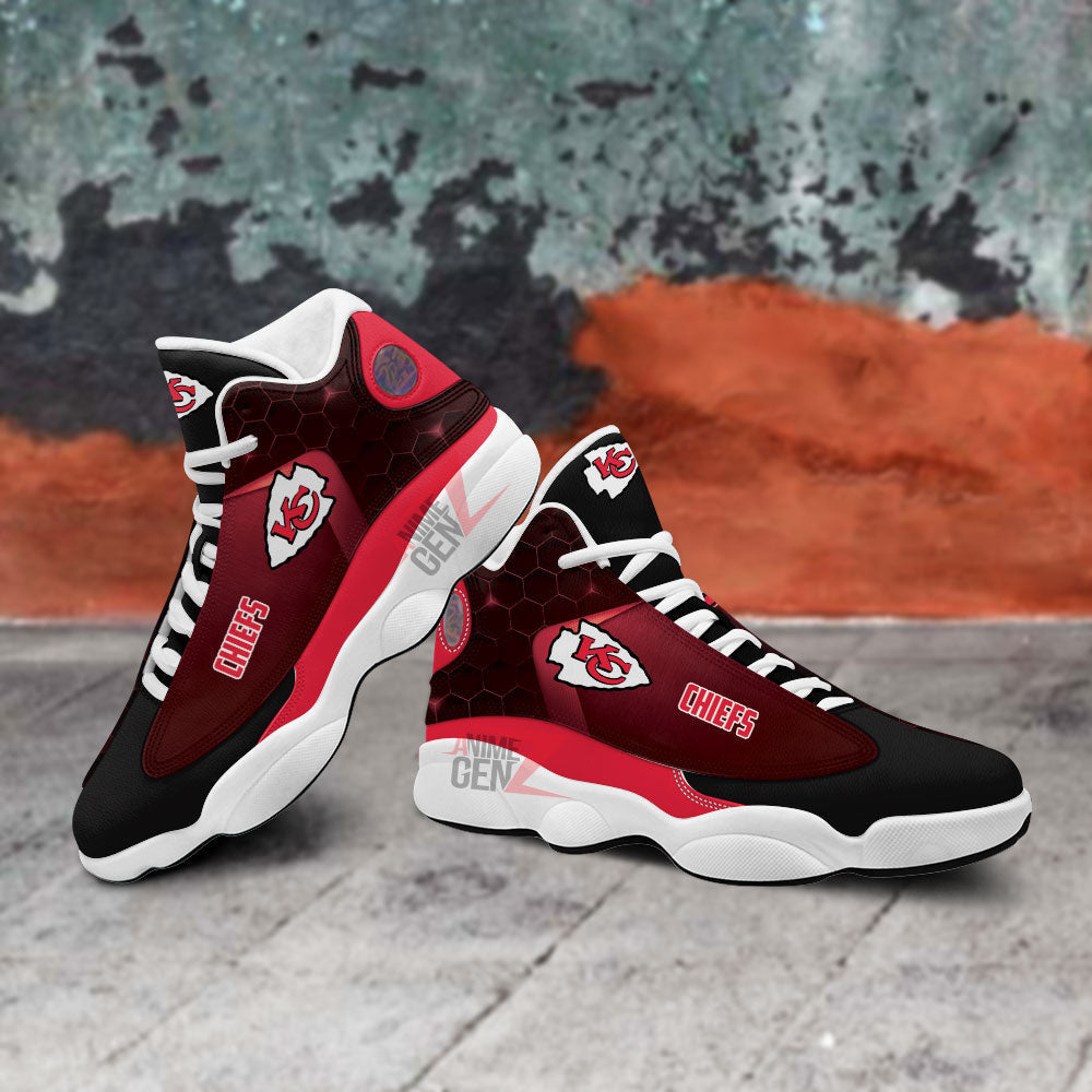 Kansas City Chiefs Air Jordan 13 Sneakers NFL Custom Sport Shoes