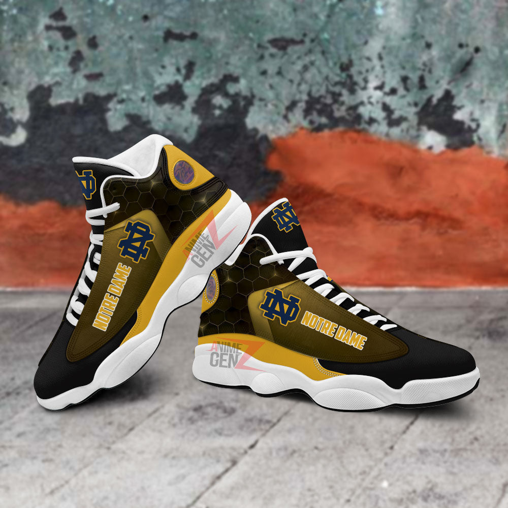 Notre Dame Fighting Irish Air Jordan 13 Sneakers NFL Custom Sport Shoes