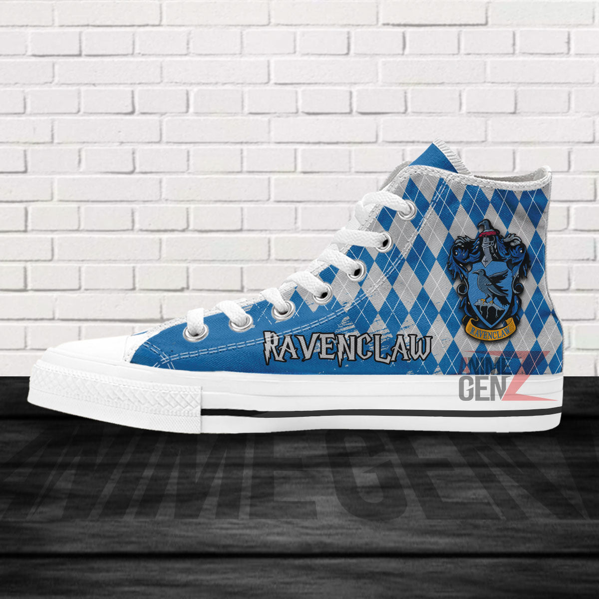 Harry Potter Ravenclaw High Top Shoes Custom Anime Shoes