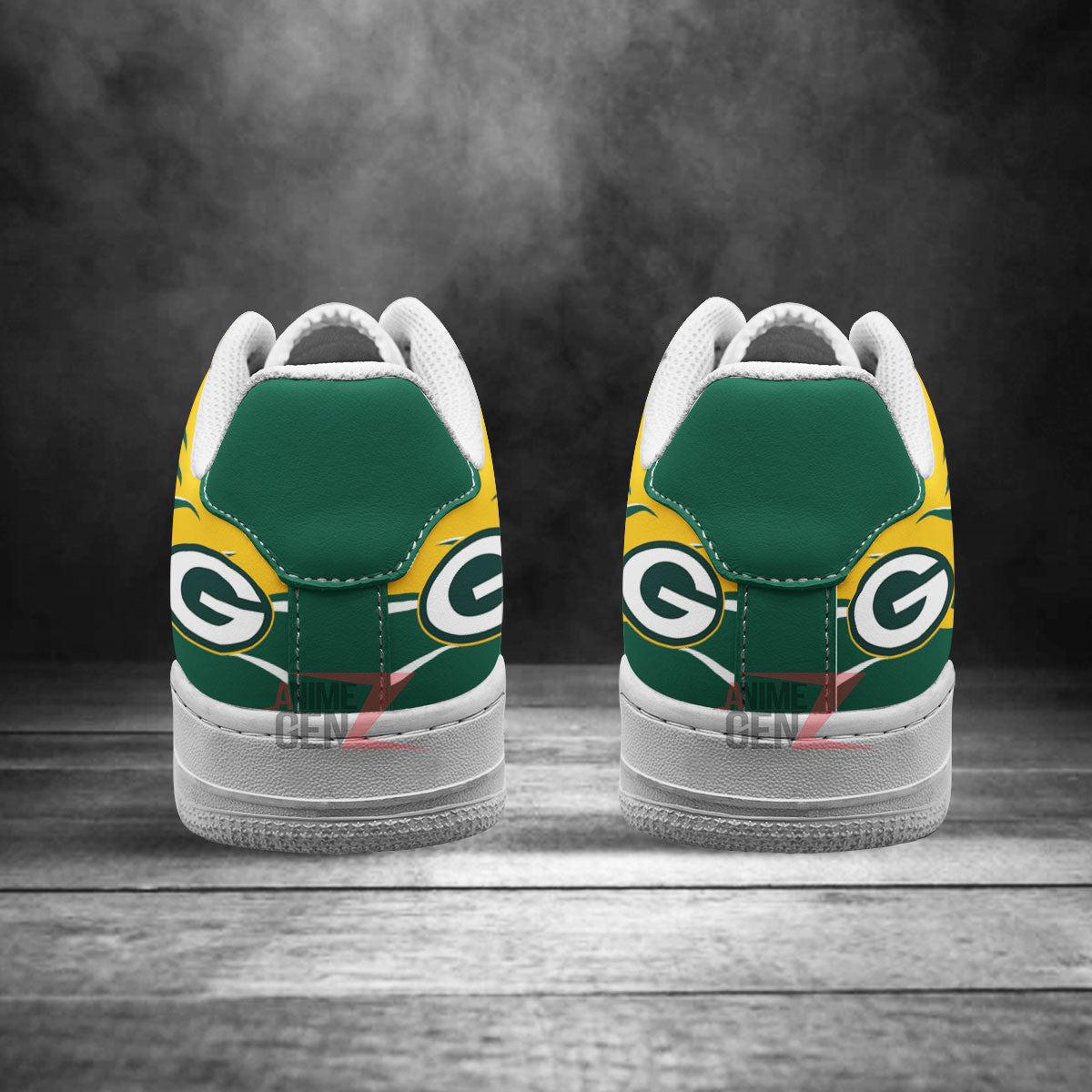 Green Bay Packers Air Sneakers NFL Custom Sports Shoes