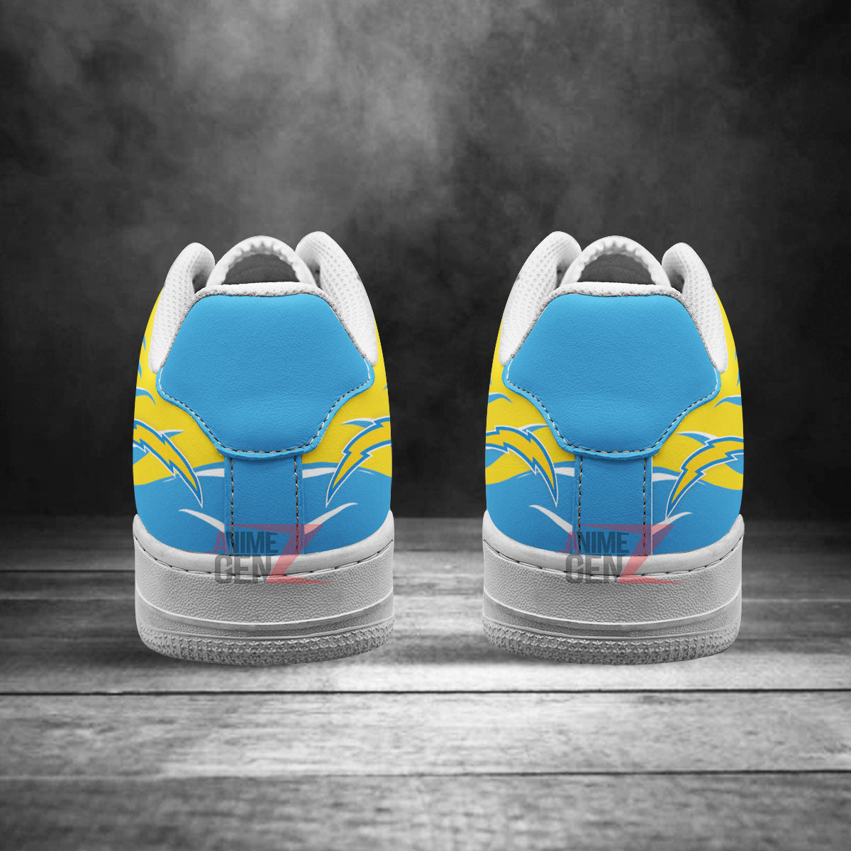 Los Angeles Chargers Air Sneakers NFL Custom Sports Shoes