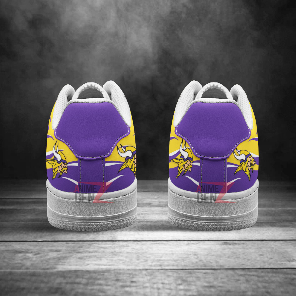 Minnesota Vikings Air Sneakers NFL Custom Sports Shoes