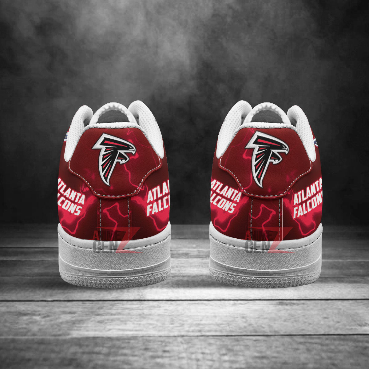Atlanta Falcons Air Sneakers Mascot Thunder Style Custom NFL Sport Shoes