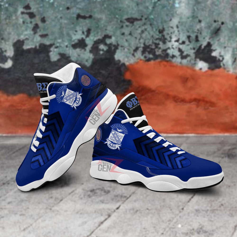 Phi Beta Sigma Fraternities Air Jordan 13 Sneakers Custom Shoes