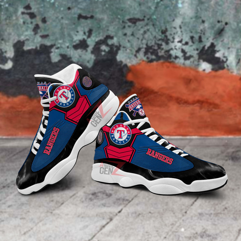 Texas Rangers Air Jordan 13 Sneakers MLB Baseball Custom Sports Shoes