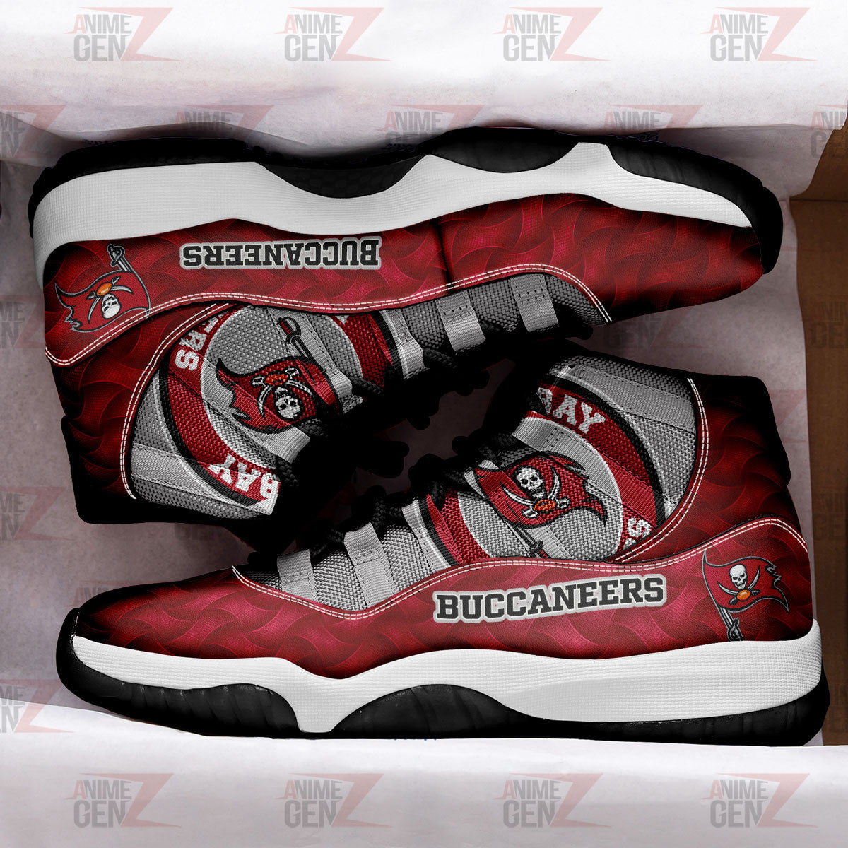 Tampa Bay Buccaneers Air Jordan 11 Sneakers NFL Custom Sport Shoes