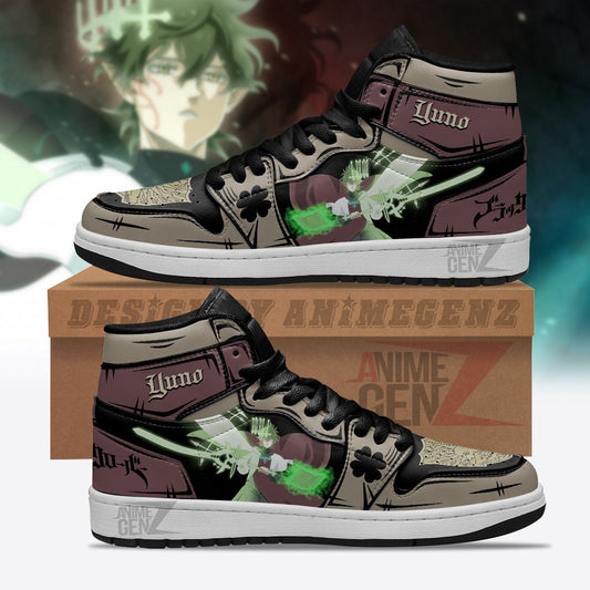 Yuno JD Sneakers Black Clover Custom Anime Shoes