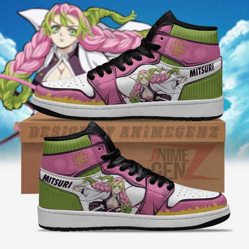 Demon Slayers Mitsuri Kanroji JD Sneakers Custom Anime Shoes