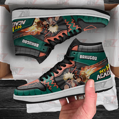 BNHA Katsuki Bakugou JD Sneakers My Hero Academia Custom Anime Shoes