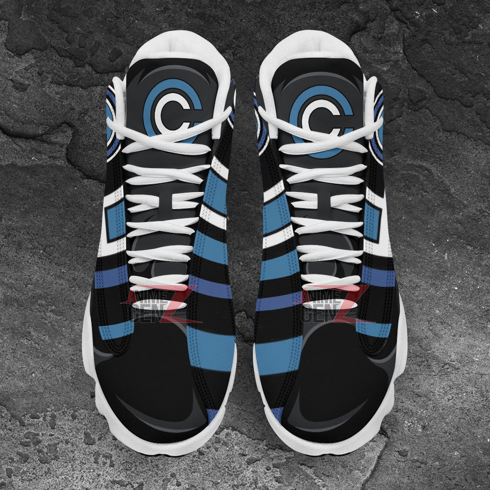 Dragon Ball Capsule Corp Air Jordan 13 Sneakers Custom Anime Shoes