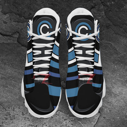 Dragon Ball Capsule Corp Air Jordan 13 Sneakers Custom Anime Shoes