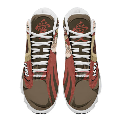 Gaara Naruto Anime Air Jordan 13 Sneakers Custom Anime Shoes