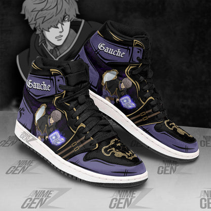 Black Clover Gauche Adlai JD Sneakers Custom Anime Shoes