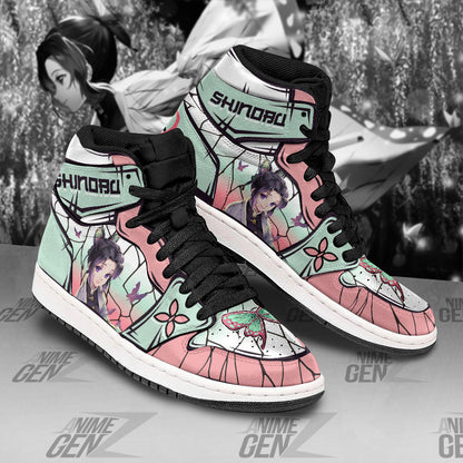 Demon Slayer JD Sneakers Kochou Shinobu Custom Anime Shoes