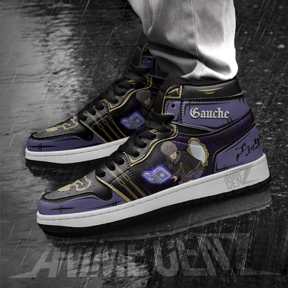 Black Clover Gauche Adlai JD Sneakers Custom Anime Shoes