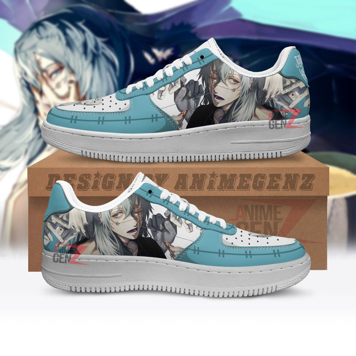 Jujutsu Kaisen Mahito Air Sneakers Custom Anime Shoes