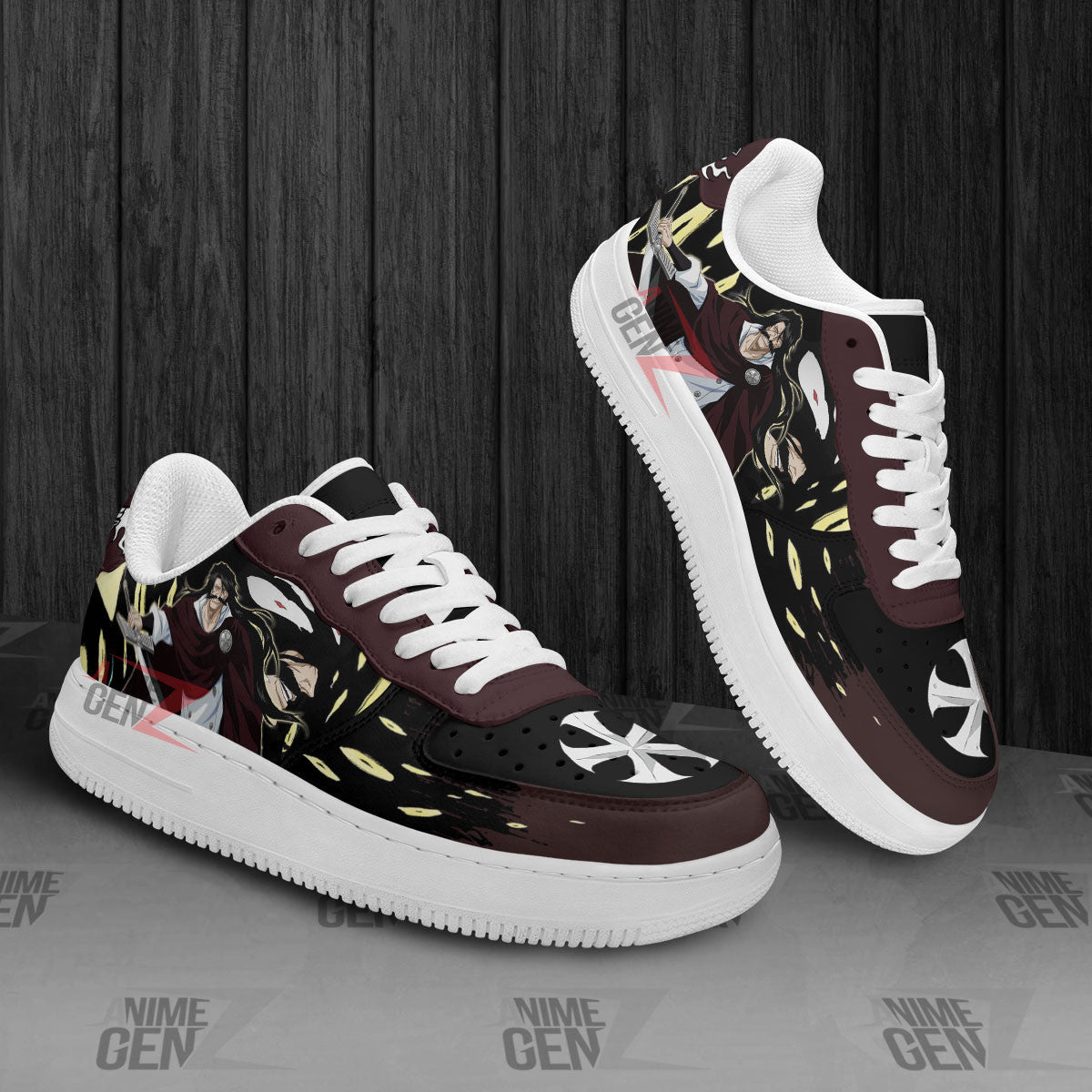 Bleach Yhwach Air Sneakers Custom Anime Shoes