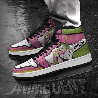 Demon Slayers Mitsuri Kanroji JD Sneakers Custom Anime Shoes