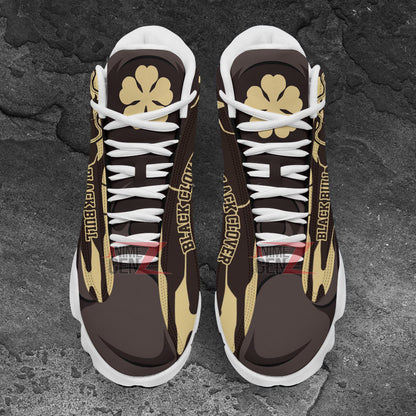 Black Clover Black Bull Air Jordan 13 Sneakers Custom Anime Shoes