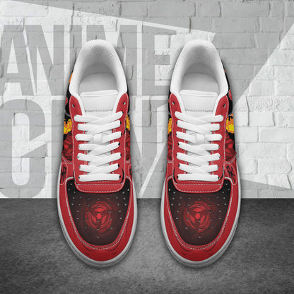Naruto Itachi Akatsuki Air Sneakers Custom Anime Shoes